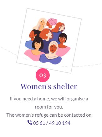 Women's shelter 0561 49 10 194