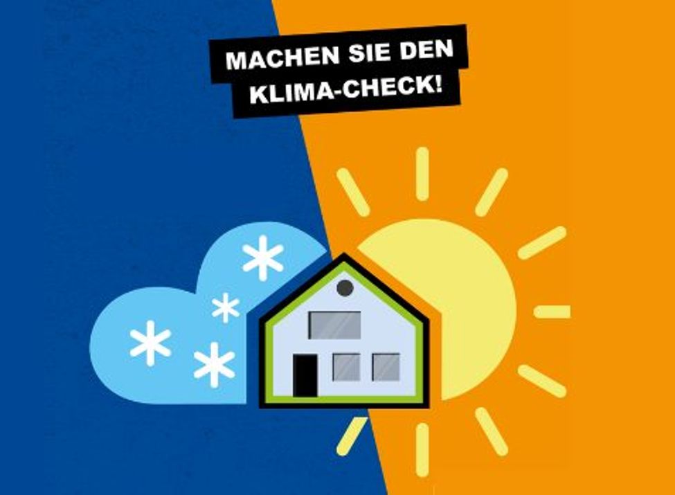 Machen Sie den Klimacheck mit uns.